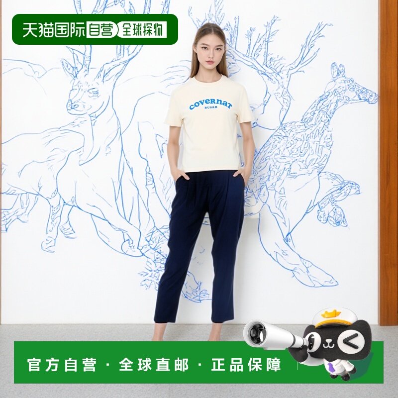 韩国直邮COVERNAT WOMAN 女士女装T恤CO2403STE6CM WOMEN COOPER L