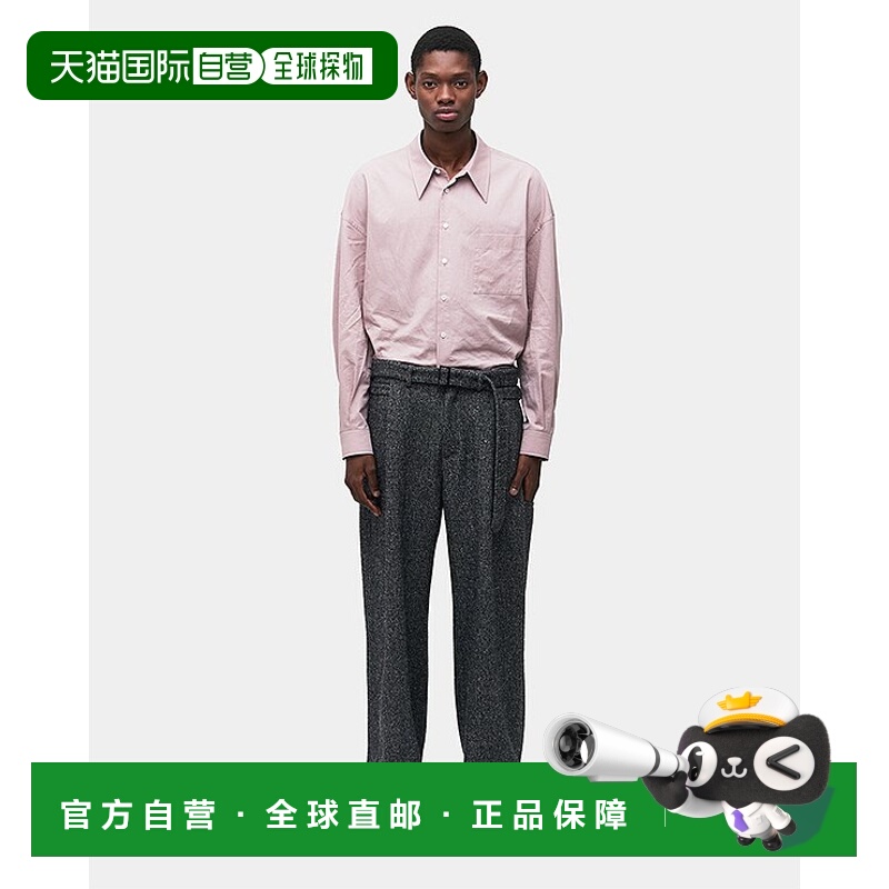 韩国直邮COOR 宽松休闲裤子 CXC4PT19C-BLK外穿显瘦潮流穿搭正品