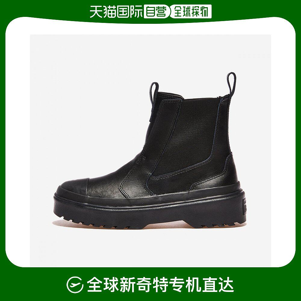 韩国直邮匡威查克 泰勒全明星坚固皮革切尔西靴黑色 a08453c-blac