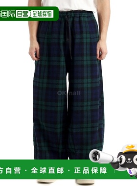 韩国直邮NEEDLES HDP 羊毛格子呢长裤 - Blackwatch (PU104) 休闲