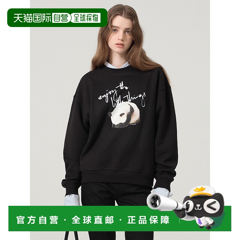 韩国直邮Dunst潮牌法式休闲女装 blackpink智秀同款简约百搭卫衣3