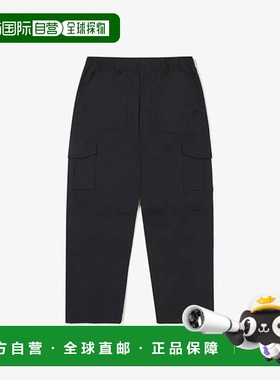 韩国直邮FILA Wheelabajo TQJ FS2WPG3105X-BLK 棉斜纹锥形长裤