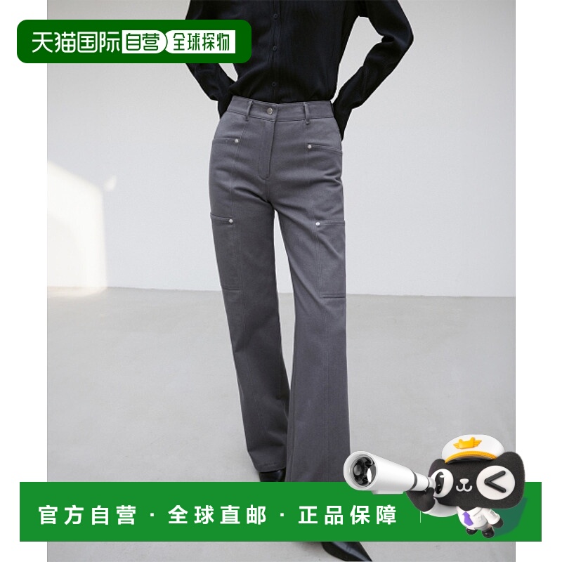 韩国直邮RE RHEE 女士女装牛仔裤RQ4SLO032-0 CC RIVET-DETAIL POC