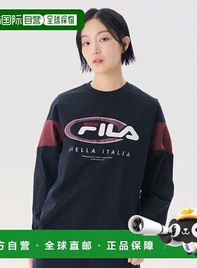 韩国直邮FILA 男士卫衣1100FS2POG3105XBLK斐乐