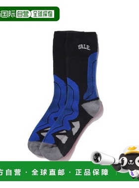 韩国直邮YALE [YALE X ARC] COLORING TRAIL RUNNING SOCKS BLACK