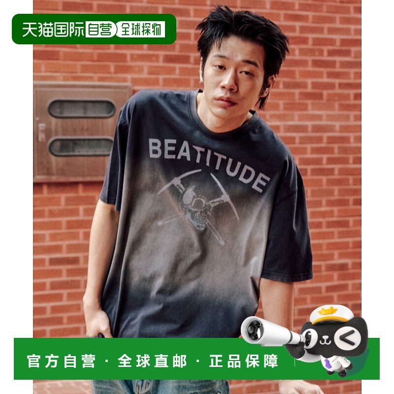 韩国直邮XTONZ 男士T恤XTT136CC短袖上衣男装