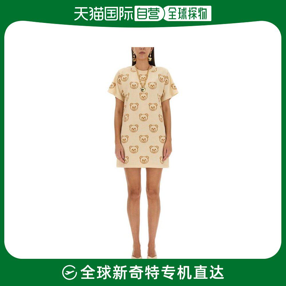 韩国直邮MOSCHINO23FW中长连衣裙女04915502 2004IVORY使用感如何?