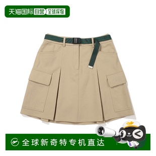 韩国直邮MALBON M4322PSK12BEI GOLF 女士运动半身裙