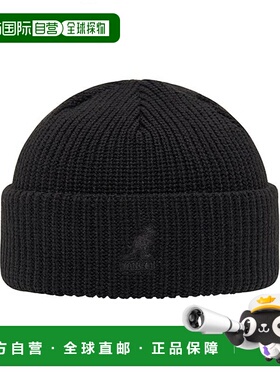 韩国直邮kangol [KANGOL] K3454 BLACK Public Beanie针织帽