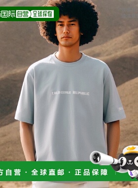 韩国直邮NEWERA 13546393-BLUET恤高档舒适时尚百搭 简约高级感