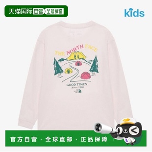 儿童人与人 FACE UQC NT7TR01U 韩国直邮THE 儿童野营长袖 NORTH