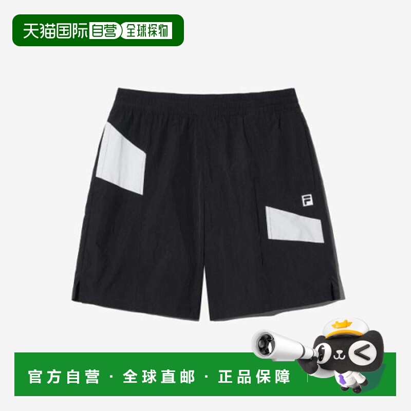 韩国直邮FILA 男士短裤1100FS2TRH2131XBLK