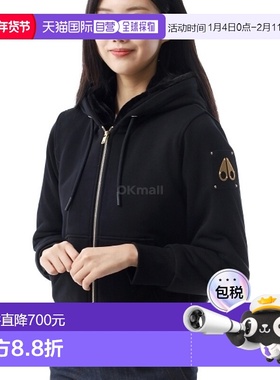韩国直邮MOOSE KNUCKLES女款连帽外套短款拉链上衣M34LS636G 291
