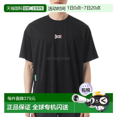 韩国直邮DISTRICT VISION 短袖宽松训练T恤（DV0100-A-黑色） 咨