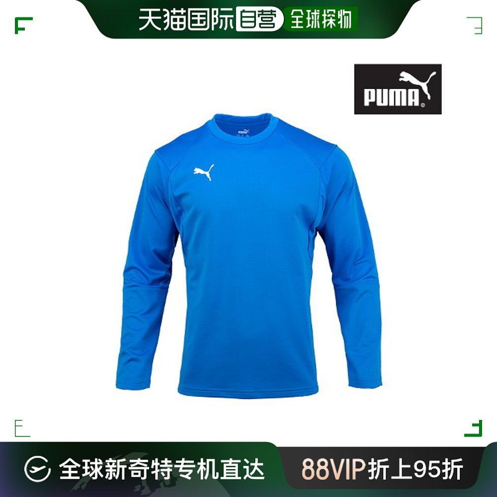 韩国直邮[puma] [PUMA LIGA] 男士 长袖 圆领T恤 汗布 运动服/休闲服装 运动T恤 原图主图