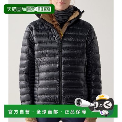 韩国直邮HAGLOFS LIM Down II连帽衫 W`s纯黑色(607802-2C5)/