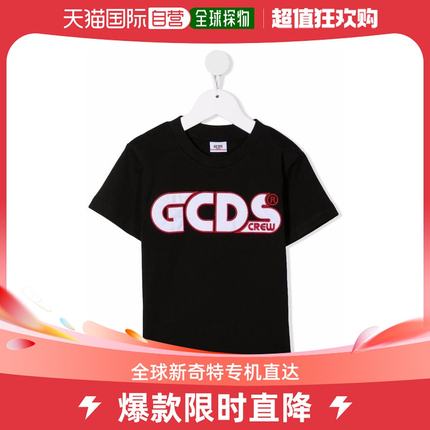 韩国直邮学生 GCDS21FWT恤028491Black