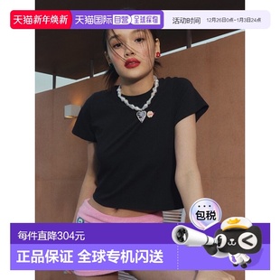 T恤CA23AST018BK潮流穿搭时尚 女士女装 高级感 CALIE 韩国直邮ASIF