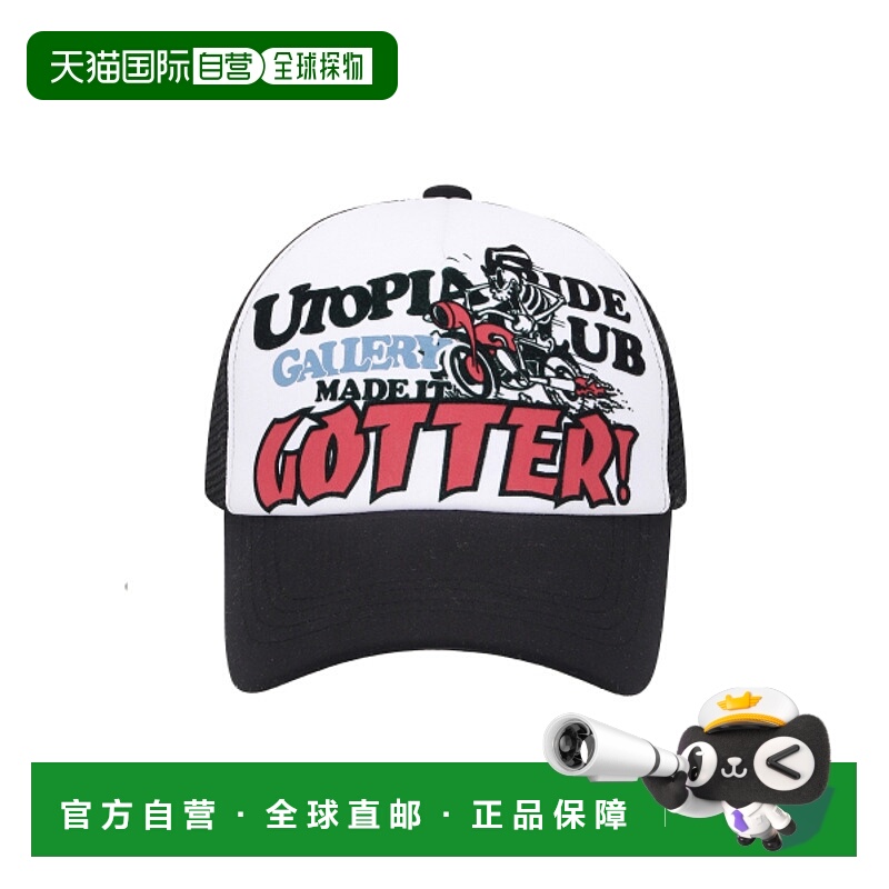 韩国直邮GOTTER GALLERY 男士T恤 GT25SUAC01BK UTOPIA RIDE CLUB