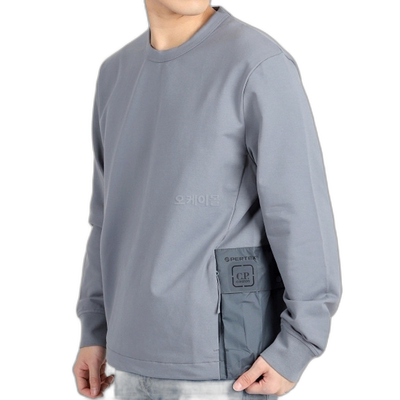 韩国直邮COMPANY Metropolis系列 男士弹力抓绒混合口袋运动衫 20