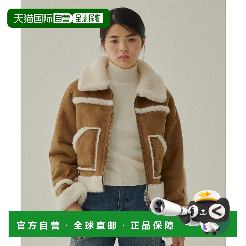 韩国直邮COVERNAT WOMAN女士运动茄克/外套CO2404JK76BR WOMEN CR