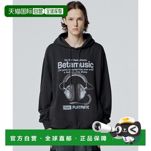 男士 CHARCOAL 连帽衫 HOODIE VMRFCTHU BETA 韩国直邮VIVASTUDIO