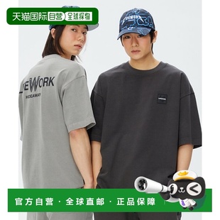 韩国直邮LIFEWORK 公用男士T恤LW232TS441新款纯棉男装