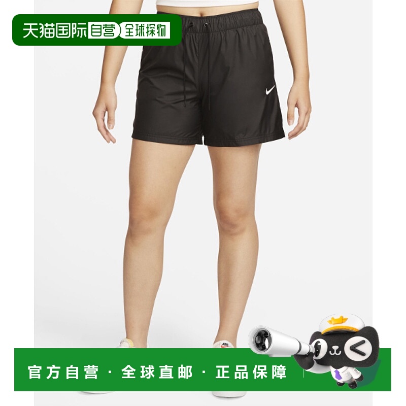 韩国直邮NIKE 女士短裤 DM6761-010 ASW NSW ESNTL RPL WVN MR SHR