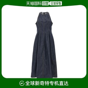 CUCINELLI24SS中长连衣裙女MF28TA5196C900BLUE 韩国直邮BRUNELLO