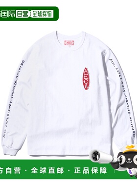 韩国直邮AECA 男士T恤AWCMSSBETTLOV004C0WA AECA SURF BOARD LON