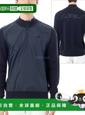 韩国直邮J.LINDEBERG Rob 混合四分之一拉链 (GMKW13119-6855) 长