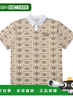 韩国直邮MALBON GOLF男士T恤M4221PTS42BGL Paradise Patten Polo