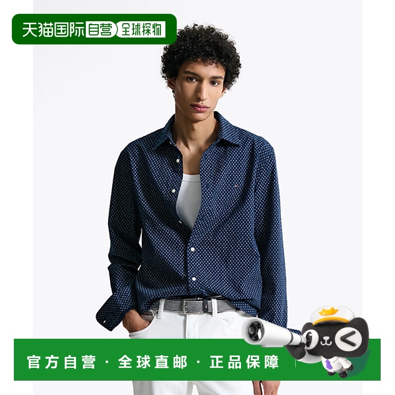 韩国直邮TOMMY HILFIGER 男士男衬衫T12F3WSH160MT1DAF