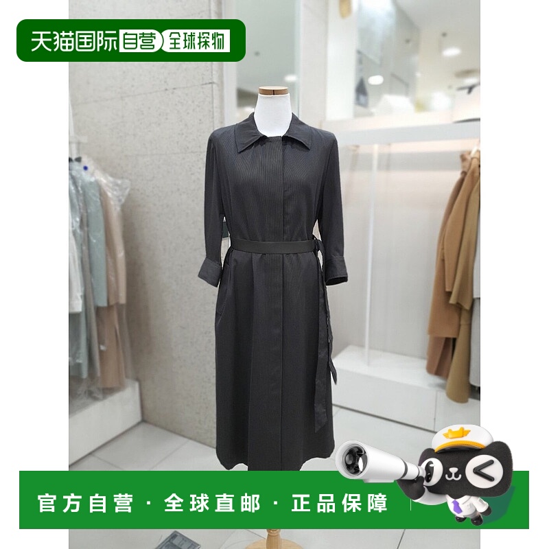 韩国直邮THE IZZAT [THEIZAP] 裥袖细节衬衫连衣裙 IN3A0OP08A_DG