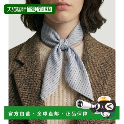 韩国直邮TOTEME 条纹真丝围巾 (261-WSC0149-FB0553 339) 围巾