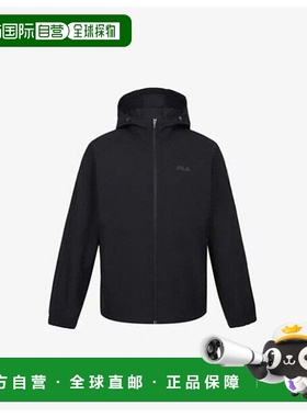 韩国直邮FILA M Wheels Windbreaker KQC fs2JKG3201U-BLK 弹力梭