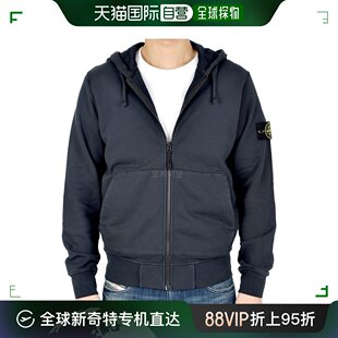 外套夹克衫 韩国直邮stone island 通用 连帽抓绒卫衣拉链