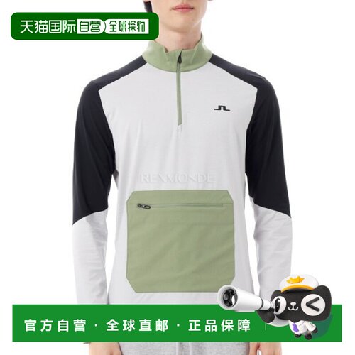 韩国直邮J.LINDEBERG Matias Zip 中层 (AMJS12261-U199) 运动服