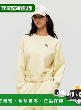 韩国直邮GOALSTUDIO WS 活动汗液-淡黄色卫衣