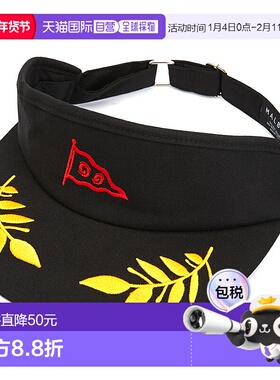 1h可退 韩国直邮malbon golf  帽子新款空顶帽高尔夫