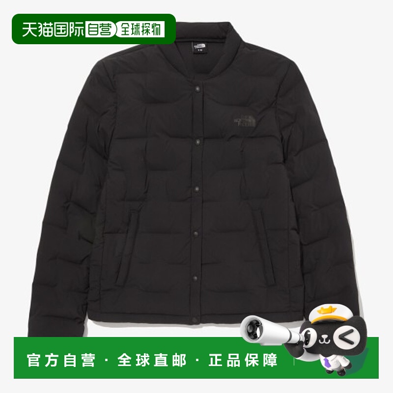 韩国直邮北面THE NORTH FACE 纯色单排扣长袖夹克外套 女款 黑色