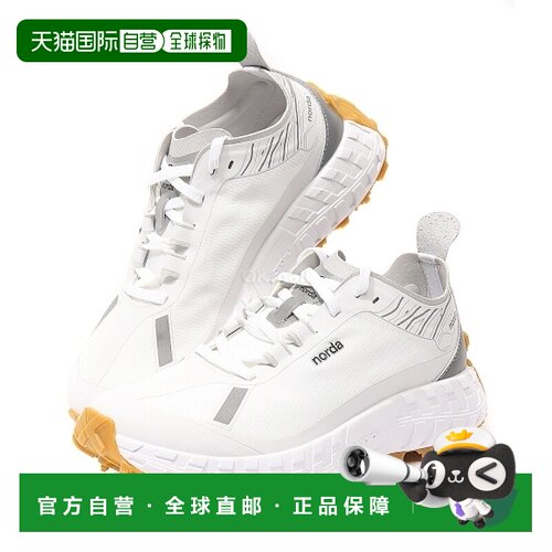 韩国直邮NORDA NORDA 001 W - 白色/树胶 越野跑鞋户外越野鞋服饰