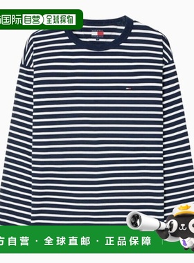 韩国直邮TOMMY HILFIGER 塔米津条纹长袖 B1 T32F6TTO21TMT2 C1G