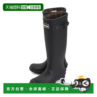 韩国直邮barbour 雨鞋 女士 时尚 靴子长靴长筒靴雨靴冬季 1h可退