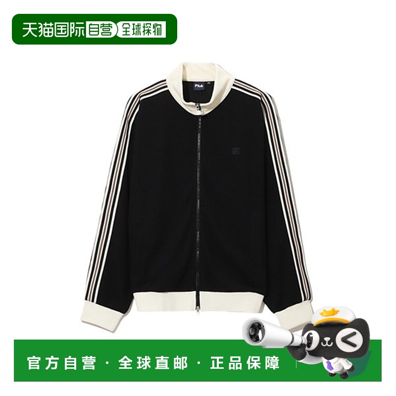 韩国直邮FILA Wheela Common 1911 针织拉链上衣 FS253FT01X001-0
