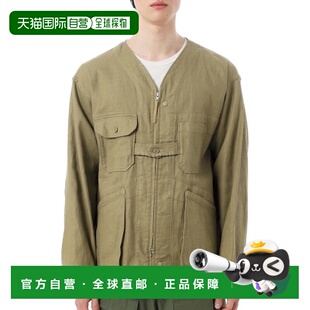 韩国直邮Engineered Garments 开衫夹克 B - 卡其色 CL Java 布 (