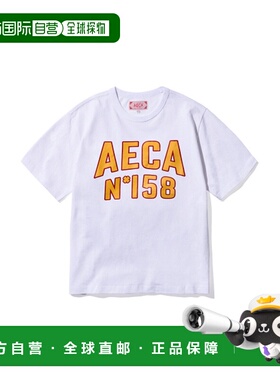韩国直邮AECA WHITE 男士T恤AWCMSSBDTTSSO015A2WA TEAM AECA HAL