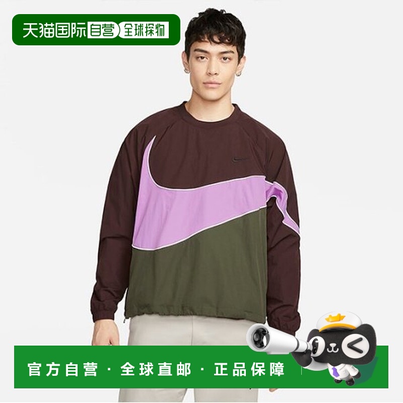 韩国直邮NIKE 长袖 T 恤 DX0661-227 Swoosh 梭织夹克耐克