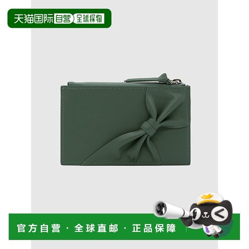 韩国直邮RaJu 女士卡包303226098 Bow Sheep Leather Cardwallet_T