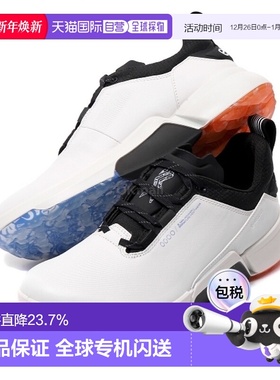 韩国直邮ECCO M Golf Biom H4 白色 UST Dritton (108514-01007)